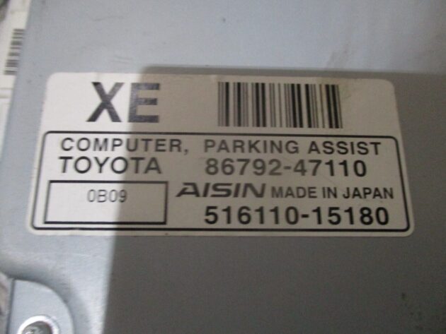 2014 GENUINE TOYOTA PRIUS HYBRID PDC PARKING ASSIST MODULE 86792-47110 - Image 2
