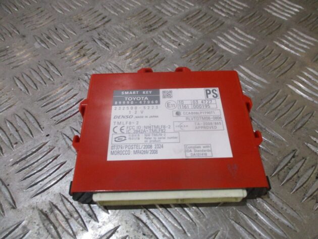2014 TOYOTA PRIUS 1.8 HYBRID SMART KEY CONTROL UNIT 89990-47060
