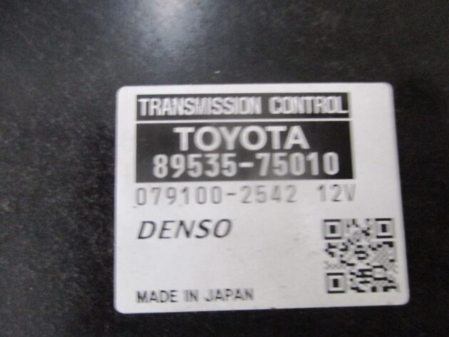 2014 GENUINE TOYOTA PRIUS 1.8 HYBRID TRANSMISSION CONTROL UNIT ECU 89535-75010 - Image 2