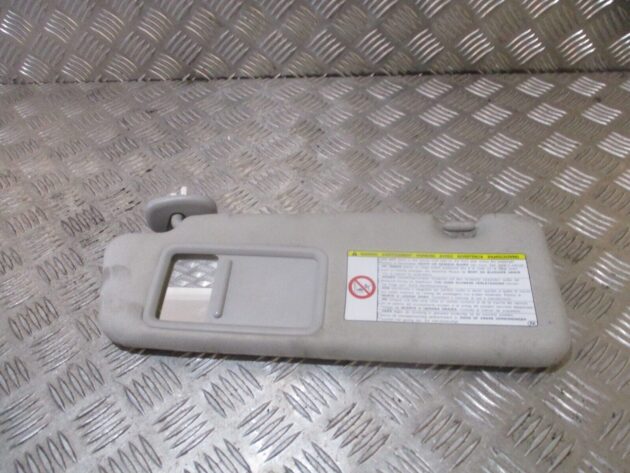 2014 GENUINE TOYOTA PRIUS FRONT LEFT PASSENGER SIDE SUNVISOR NSF - Image 3