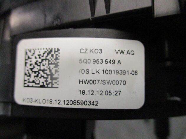 2015 GENUINE VW GOLF MK7 STEERING SQUIB SLIP RING 5Q0953549A - Image 2