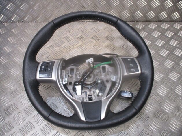2016 GENUINE TOYOTA YARIS DRIVERS MULTIFUNCTION STEERING WHEEL 45100-0D49023 - Image 5