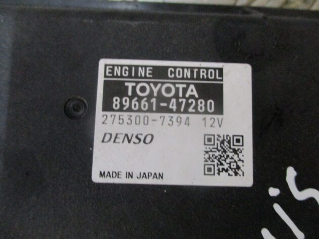 2014 GENUINE TOYOTA PRIUS 1.8 HYBRID ENGINE ECU CONTROL UNIT MODULE 89661-47280 - Image 2
