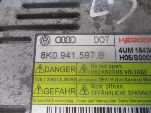 2013 GENUINE AUDI A3 8V HEADLIGHT BALLAST MODULE 8K0941597B - Image 2
