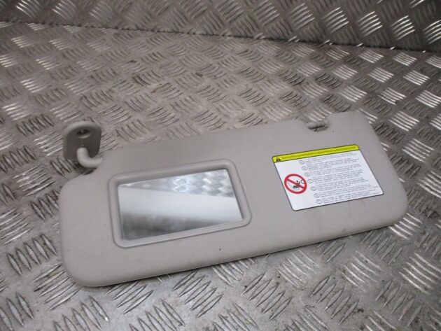 2012 GENUINE KIA PICANTO FRONT LEFT PASSENGER SUNVISOR NSF