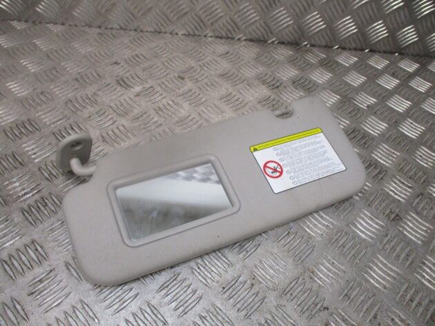 2012 GENUINE KIA PICANTO FRONT LEFT PASSENGER SUNVISOR NSF - Image 2