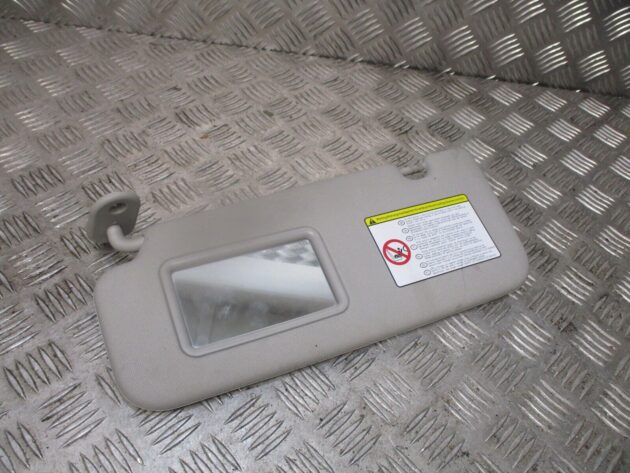 2012 GENUINE KIA PICANTO FRONT LEFT PASSENGER SUNVISOR NSF - Image 3