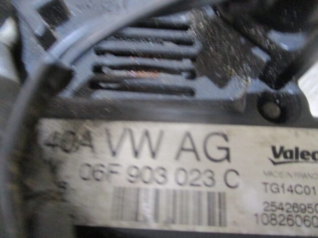 2012 GENUINE AUDI A3 8P 2.0TDI DIESEL ALTERNATOR 06F903023C - Image 2