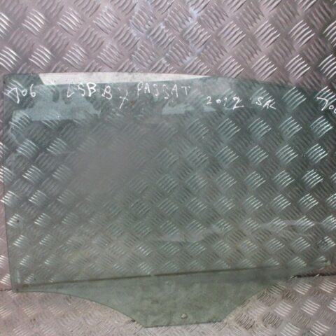 2012 GENUINE VW PASSAT B7 SALOON REAR LEFT PASSENGER SIDE WINDOW GLASS NSR