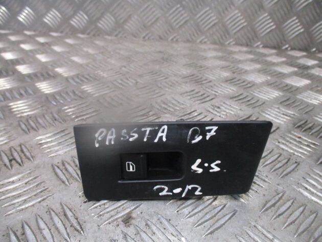 2012 VW PASSAT B7 REAR LEFT PASSENGER SIDE WINDOW SWITCH 3AA868749