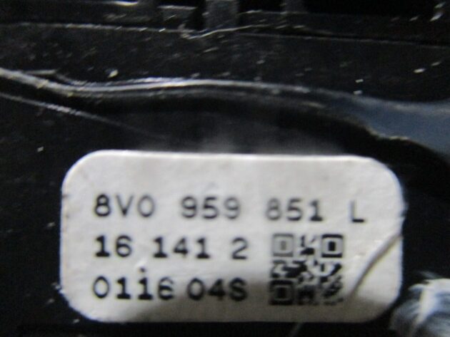 2016 GENUINE AUDI A3 8V SALOON FRONT RIGHT DRIVER SIDE WINDOW SWITCH 8V0959851L - Image 3