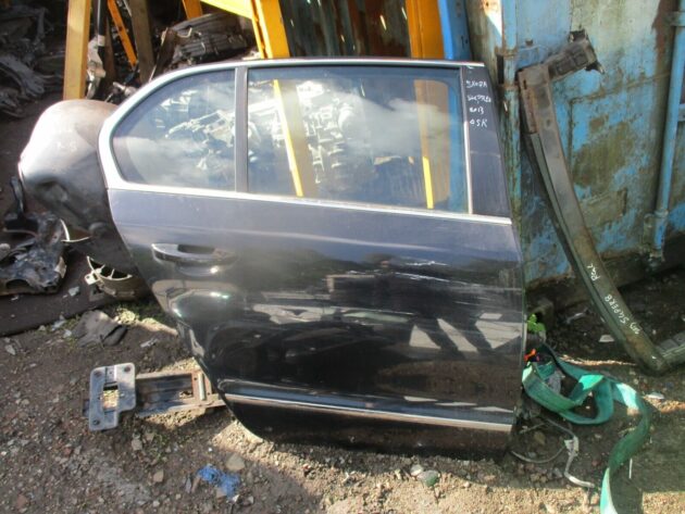 2013 GENUINE SKODA SUPERB REAR RIGHT DRIVER SIDE BARE SHELL DOOR OSR - Image 3