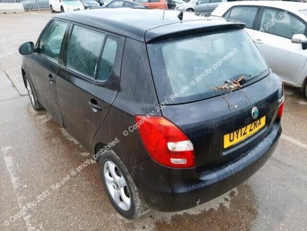 2012 SKODA FABIA 1.2 CGPA PETROL MANUAL TRANSMISSION BREAKING ENGINE HGLIGHT ETC