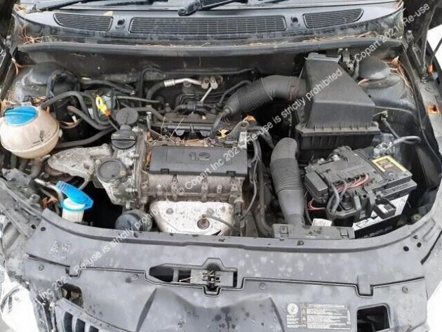 2012 SKODA FABIA 1.2 CGPA PETROL MANUAL TRANSMISSION BREAKING ENGINE HGLIGHT ETC - Image 5