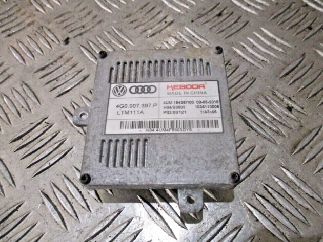 2014 GENUINE AUDI A1 8X RIGHT DRIVER SIDE HEADLIGHT BALLAST MODULE 4G0907397P