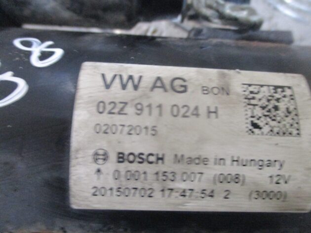 2015 GENUINE AUDI A1 1.6 TDI STARTER MOTOR 02Z911024H - Image 2