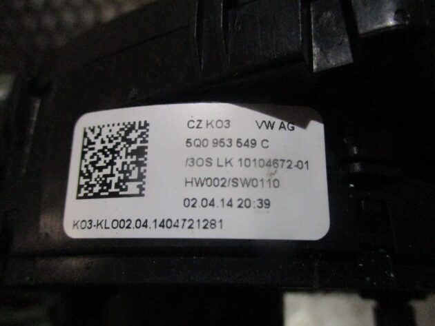 2014 GENUINE VW GOLF MK7 AIRBG SQUIB SLIP RING 5Q0953549C - Image 2