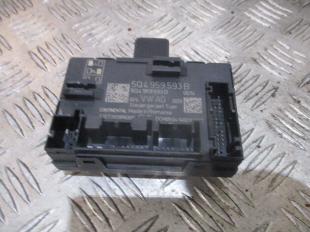 2014 GENUINE SEAT LEON FRONT RIGHT DRIVER SIDE DOOR CONTROL MODULE 5Q4959593B