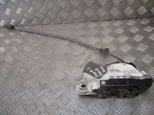 2012 VW POLO 3 DOOR FRONT RIGHT DRIVER SIDE DOOR LOCK MECHANSIM 5K2837016B OEM