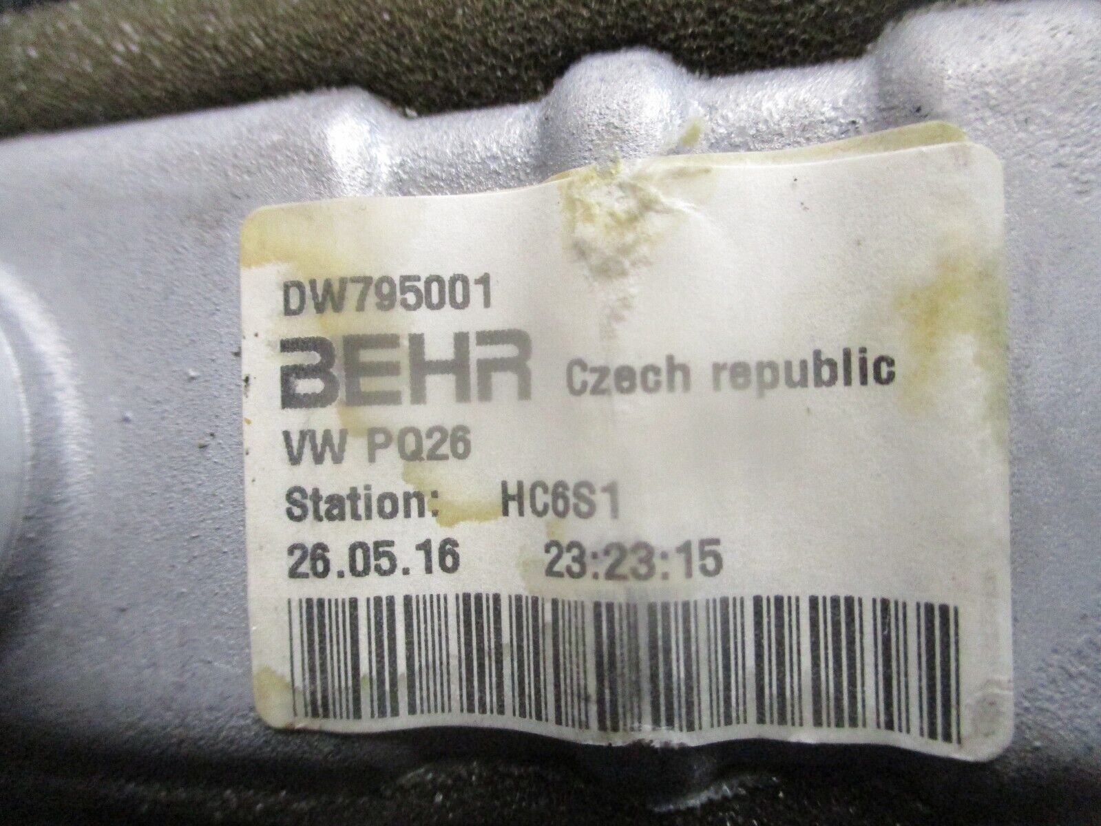 2016 GENUINE AUDI A1 HEATER MATRIX RADIATOR DW795001 - Image 2