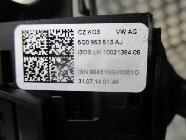 2014 GENUINE VW GOLF MK7 INDICATER WIPER STALKS 5Q0953507DD 5Q0953513AJ - Image 3
