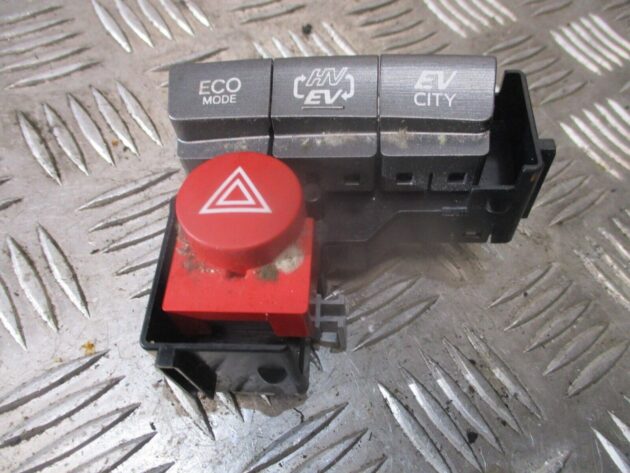 2014 GENUINE TOYOTA PRIUS HAZARD PWR ECO EV MODE SWITCH PANEL 75D8091