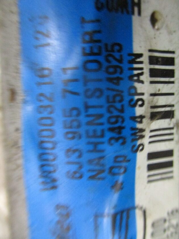 2014 GENUINE SEAT IBIZA REAR WINDSCREEN WIPER MOTOR 6J3955711 - Image 2