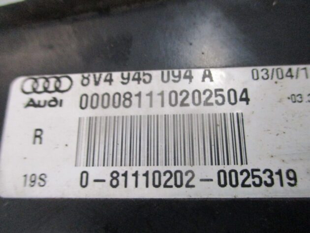 2016 AUDI A3 HATCHBACK REAR RIGHT DRIVER SIDE INNER TAILLIGHT LAMP 8V4945094A - Image 2