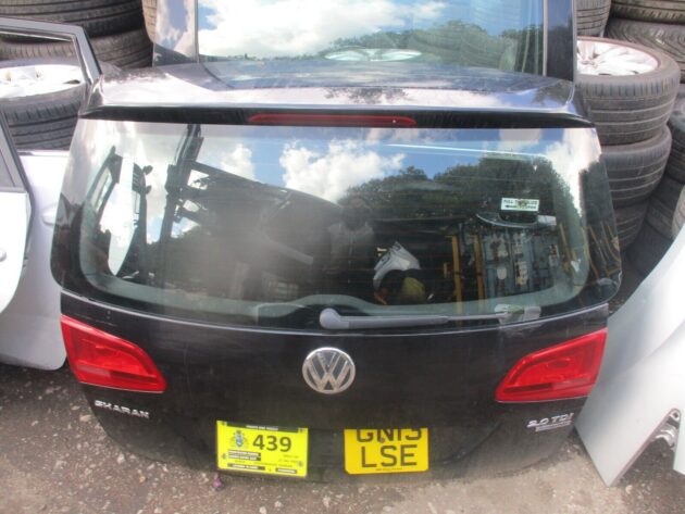 2013 GENUINE VW SHARAN REAR BARE TAILGATE BOOT LID - Image 2