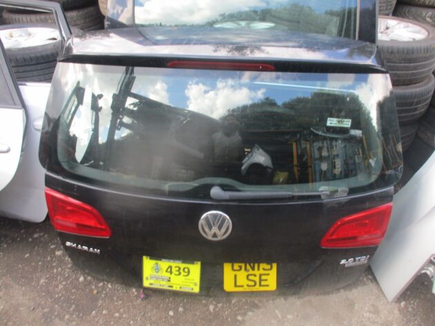 2013 GENUINE VW SHARAN REAR BARE TAILGATE BOOT LID - Image 3