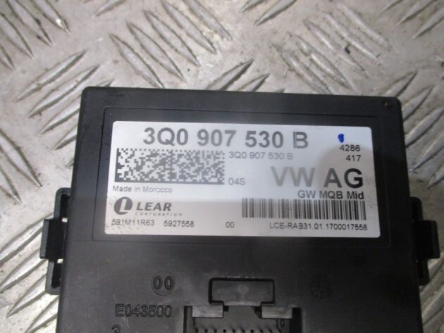 2017 GENUINE AUDI A3 8V GATEWAY CONTROL MODULE UNIT 3Q0907530B - Image 2