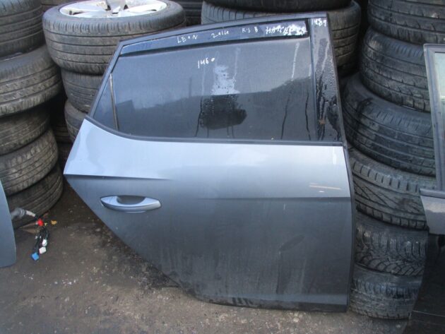 2015 GENUINE SEAT LEON HATCHBACK REAR RIGHT DRIVER SIDE BARE SHELL DOOR - Image 2