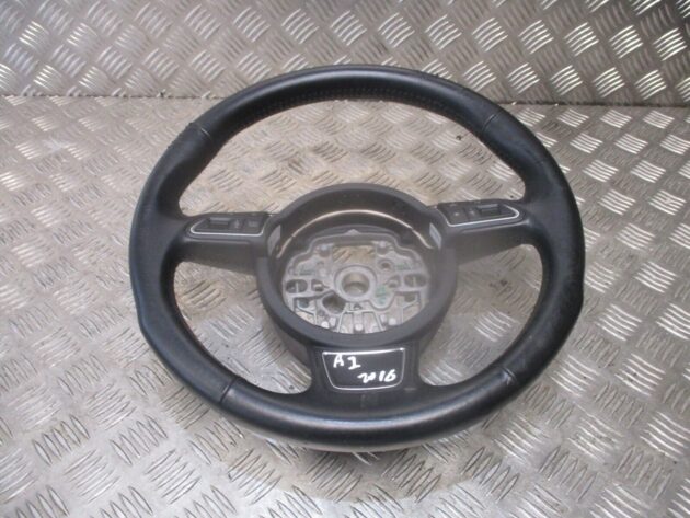 2016 AUDI A1 8X FRONT RIGHT DRIVERS MULTIFUNCTION STEERING WHEEL 4G0419091R