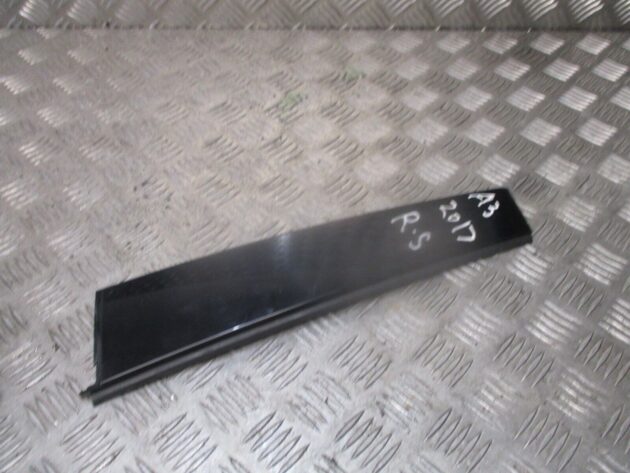2017 GENUINE AUDI A3 8V REAR RIGHT DRIVER SIDE B PILLAR TRIM 8V4839902 - Image 3