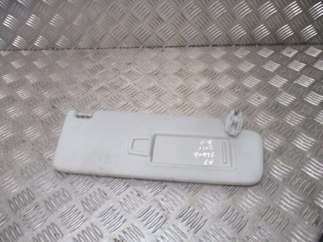 2016 GENUINE AUDI A3 8V SALOON FRONT RIGHT DRIVER SIDE SUNVISOR 8W0857552 - Image 3