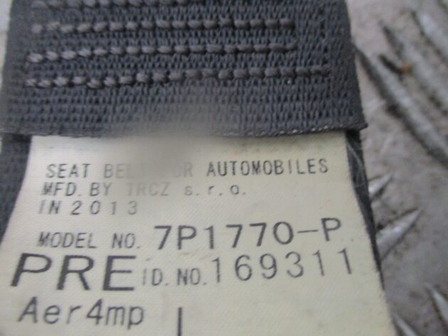 2014 GENUINE TOYOTA AURIS HATCHBACK FRONT RIGHT DRIVER SIDE SEAT BELT 7P1770-P - Image 3