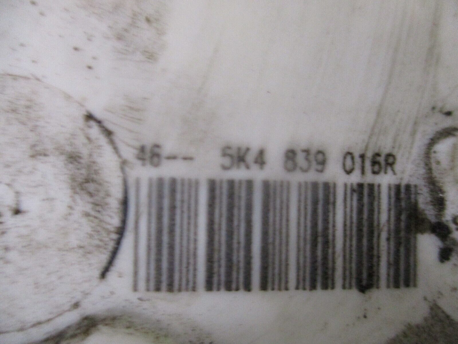 2014 GENUINE VW GOLF MK7 REAR RIGHT DRIVER SIDE DOOR LOCK MECHANISM 5K4839016R - Image 2