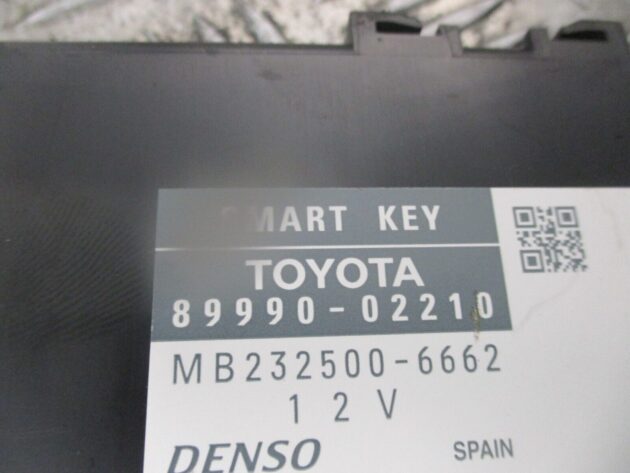2014 GENUINE TOYOTA AURIS HYBRID SMART KEY CONTROL MODULE UNIT ECU 8999002210 - Image 3