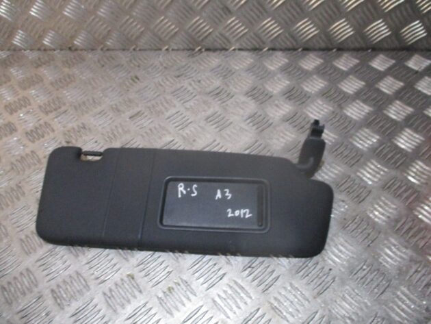 2012 GENUINE AUDI A3 8P FRONT RIGHT DRIVER SIDE SUNVISOR 8P2857552 - Image 3