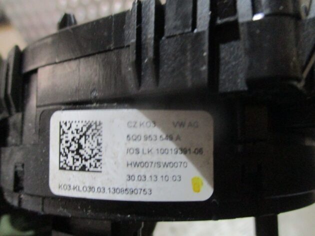 2013 GENUINE AUDI A3 8V STEERING SQUIB SLIP RING 5Q0953549A - Image 2