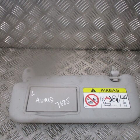2014 GENUINE TOYOTA AURIS FRONT LEFT PASSENGER SIDE SUN VISOR NSF