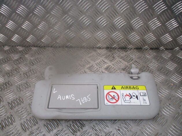 2014 GENUINE TOYOTA AURIS FRONT LEFT PASSENGER SIDE SUN VISOR NSF