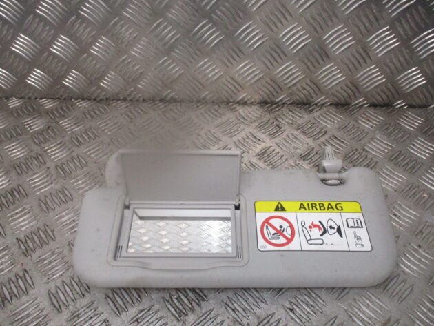 2014 GENUINE TOYOTA AURIS FRONT LEFT PASSENGER SIDE SUN VISOR NSF - Image 2