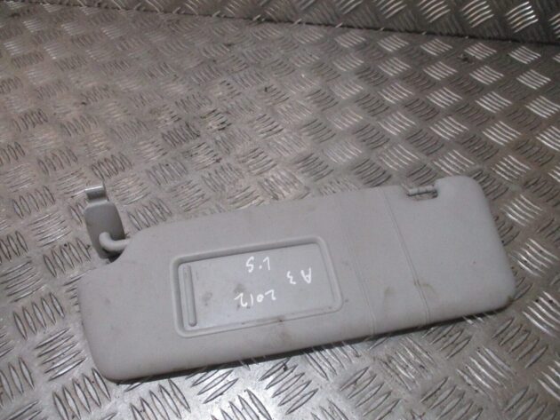 2012 GENUINE AUDI A3 8P FRONT LEFT PASSENGER SIDE SUNVISOR 8P1857551