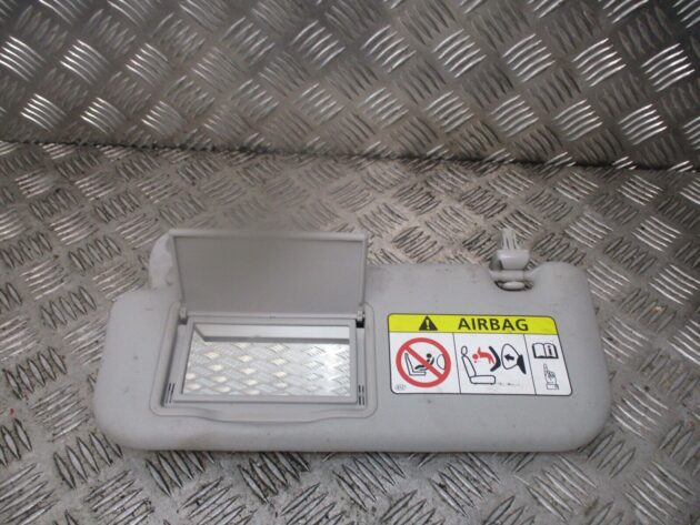 2014 GENUINE TOYOTA AURIS FRONT LEFT PASSENGER SIDE SUN VISOR NSF - Image 3