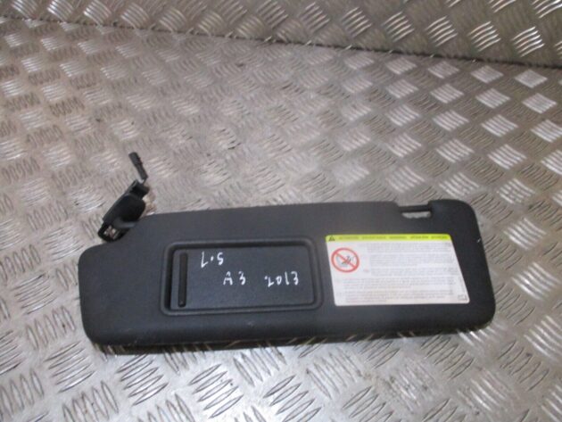 2013 GENUINE AUDI A3 8V SLINE FRONT LEFT PASSENGER SIDE SUNVISOR 8V2857551B