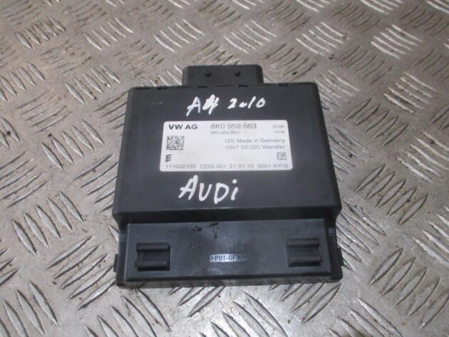 2010 GENUINE AUDI A4 VOLTAGE STABILIZER CONTROL MODULE ECU 8K0959663
