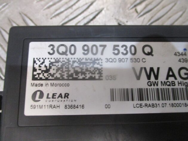 2018 GENUINE VW TOURAN GATEWAY CONTROL MODULE ECU 3Q0907530Q - Image 2