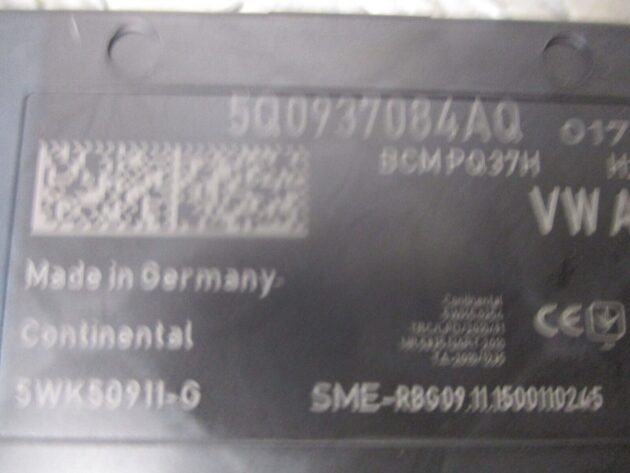 2016 GENUINE AUDI A3 8V BCM BODY CONTROL MODULE 5Q0937084AQ - Image 2