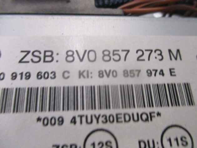2016 GENUINE AUDI A3 8V  RS3 SAT NAV MULTIMEDIA DISPLAY SCREEN 8V0857273M - Image 2